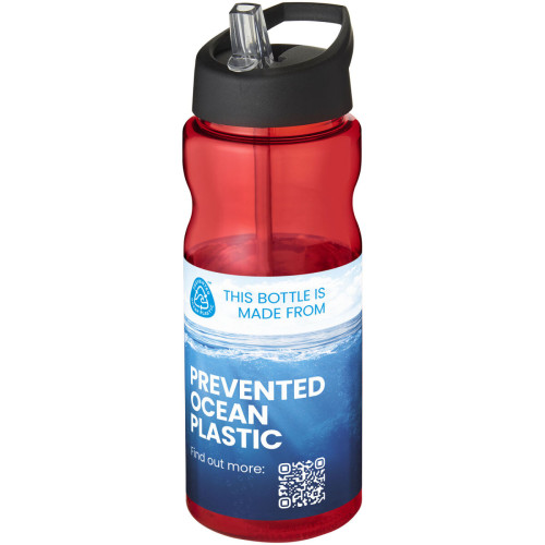 Bidón deportivo con boquilla de 650 ml H2O Active® "Eco Base"