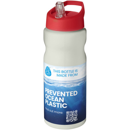 Bidón deportivo con boquilla de 650 ml H2O Active® "Eco Base"