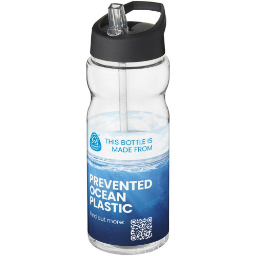 Bidón deportivo con boquilla de 650 ml H2O Active® "Eco Base"