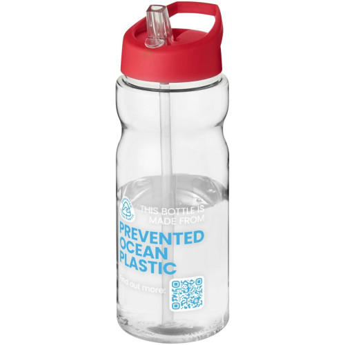 Bidón deportivo con boquilla de 650 ml H2O Active® "Eco Base"