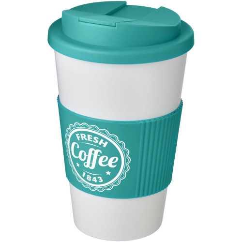 Americano® vaso 350 ml con agarre y tapa antigoteo