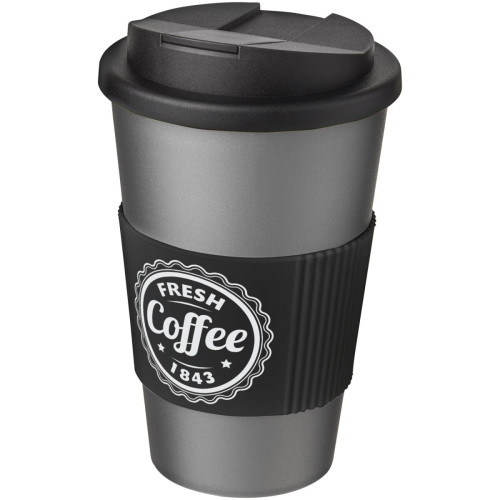 Americano® vaso 350 ml con agarre y tapa antigoteo