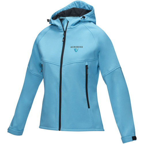 Chaqueta softshell reciclada para mujer "Coltan"