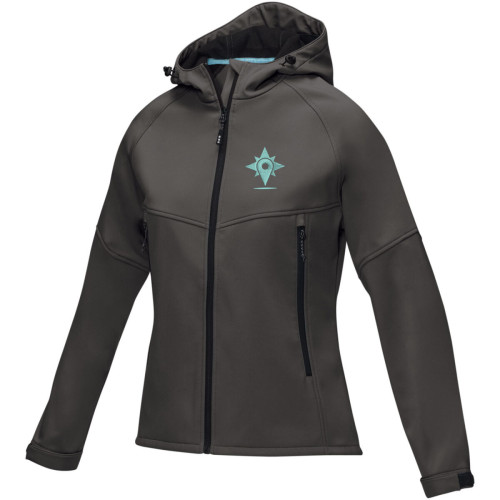 Chaqueta softshell reciclada para mujer "Coltan"