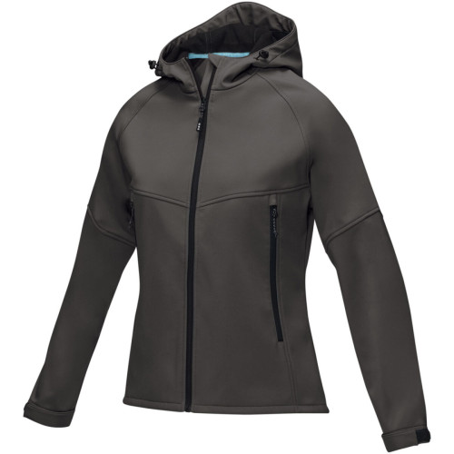 Chaqueta softshell reciclada para mujer "Coltan"