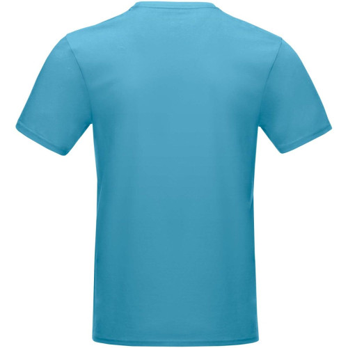 Camiseta orgánica GOTS de manga corta para hombre "Azurite"