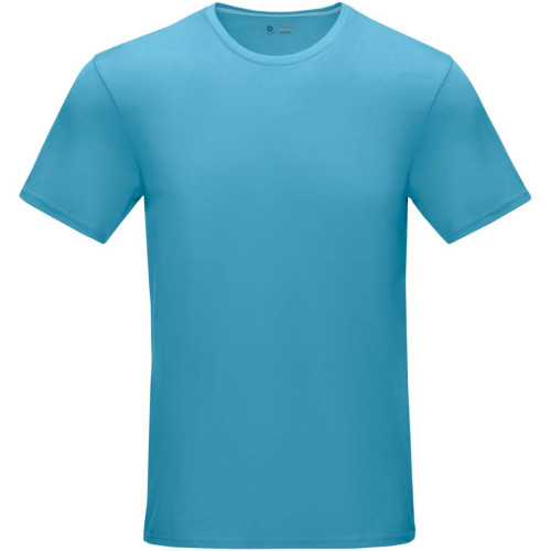 Camiseta orgánica GOTS de manga corta para hombre "Azurite"