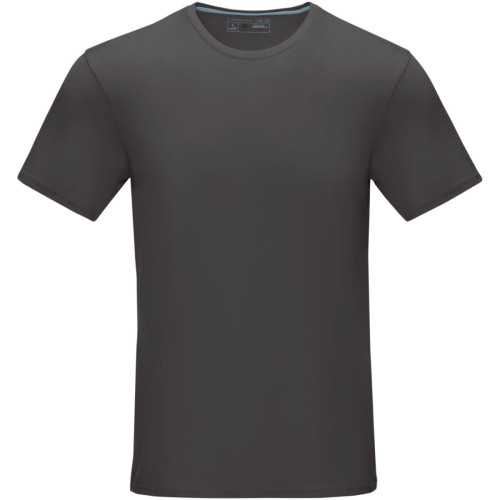 Camiseta orgánica GOTS de manga corta para hombre "Azurite"