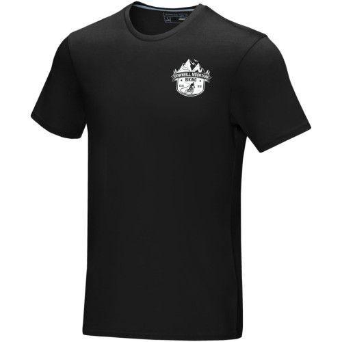 Camiseta orgánica GOTS de manga corta para hombre "Azurite"