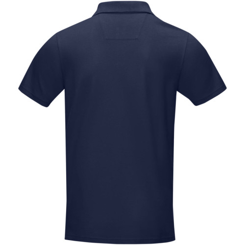Polo orgánico de manga corta para hombre "Graphite"