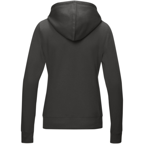 Sudadera con capucha y cremallera completa de orgánico para mujer "Ruby"