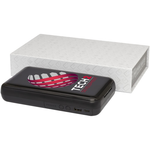 Desinfectante UV para smartphone con batería externa inalámbrica de 10 000 mAh "Nucleus"