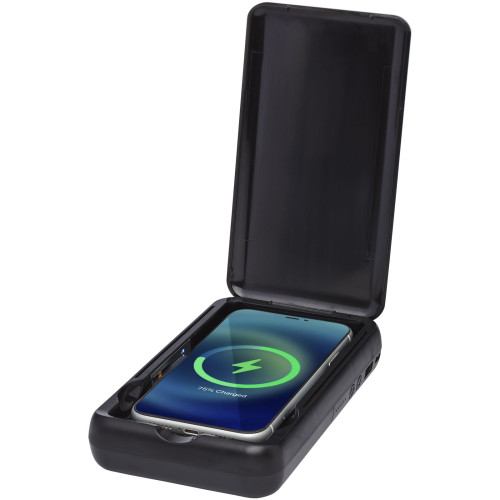 Desinfectante UV para smartphone con batería externa inalámbrica de 10 000 mAh "Nucleus"