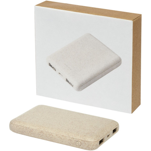 Batería externa de 5000 mAh de paja de trigo "Asama"