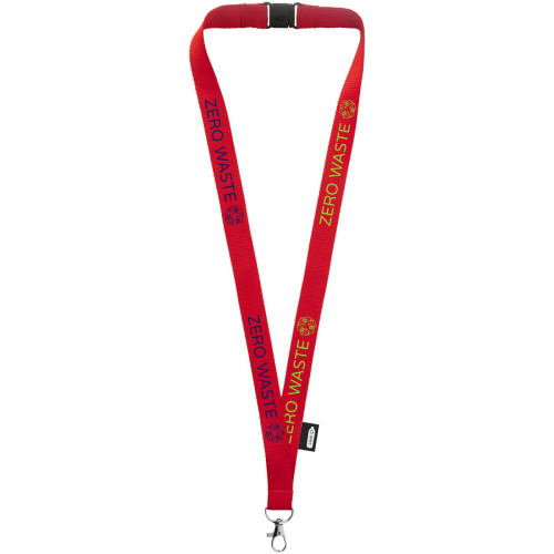 Lanyard de PET reciclado con cierre independiente "Tom"