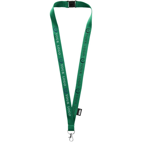 Lanyard de PET reciclado con cierre independiente "Tom"