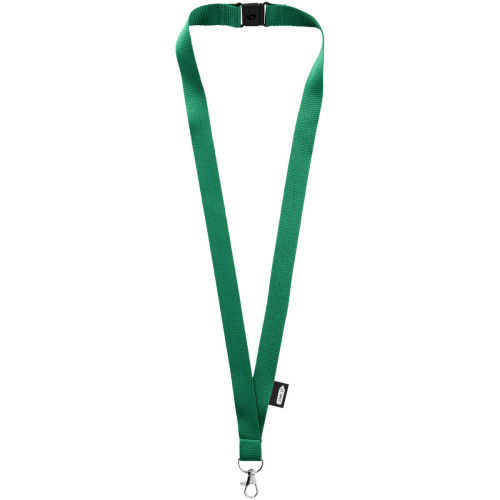 Lanyard de PET reciclado con cierre independiente "Tom"