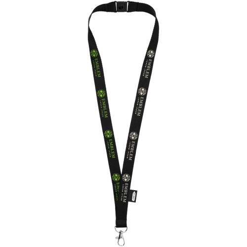 Lanyard de PET reciclado con cierre independiente "Tom"