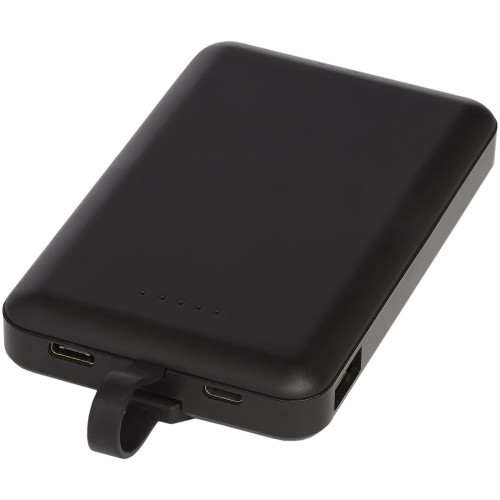 Batería externa inalámbrica de 5000&nbsp;mAh con cable 3 en 1 "Kano"