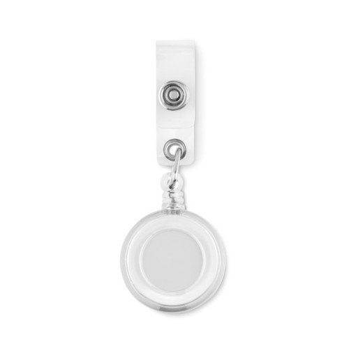 LADES Insignia con clip transparente