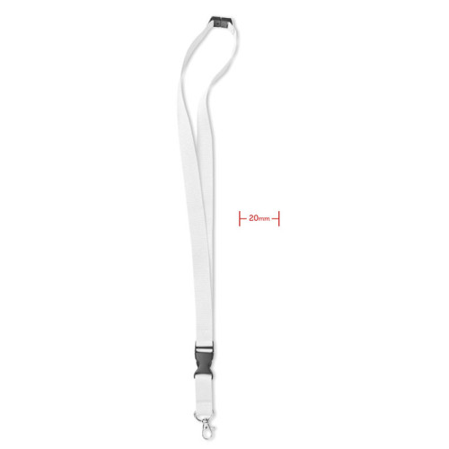 LANY Lanyard mosquetón metal 20 mm