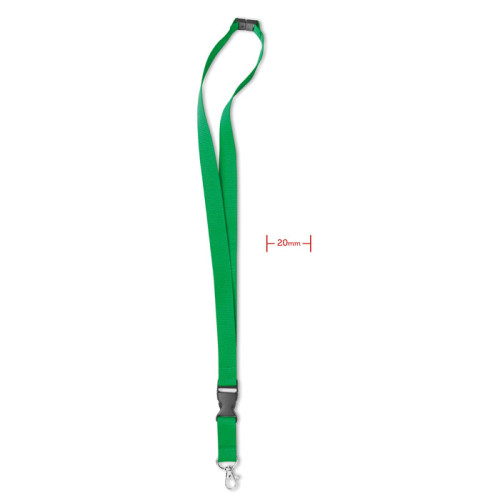 LANY Lanyard mosquetón metal 20 mm