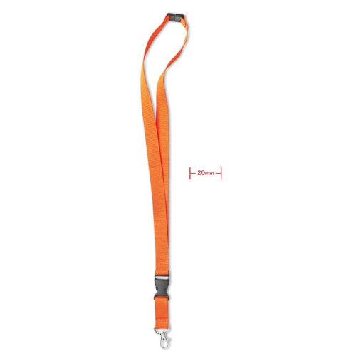 LANY Lanyard mosquetón metal 20 mm