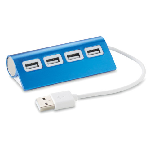 ALUHUB Hub Usb de 4 puertos