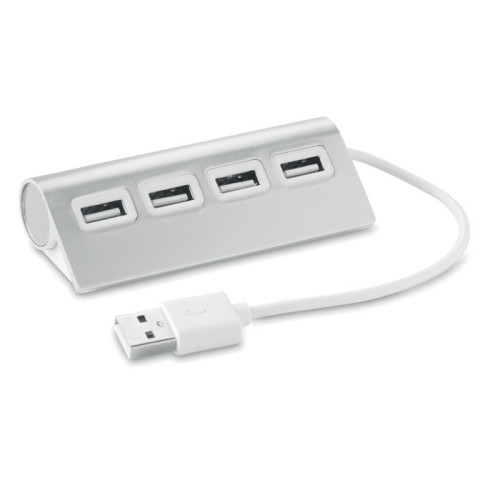 ALUHUB Hub Usb de 4 puertos