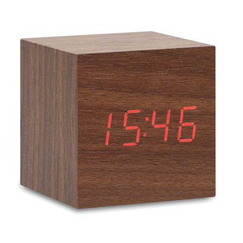 BUENOS AIRES MINI Reloj led en MDF