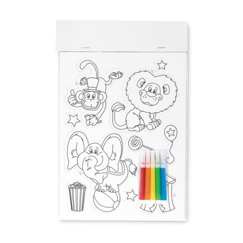 MAGCOLOUR Stickers de imán para colorear