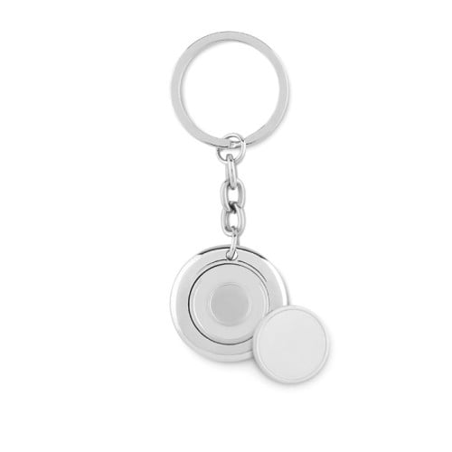 FLAT RING Llavero redondo con token