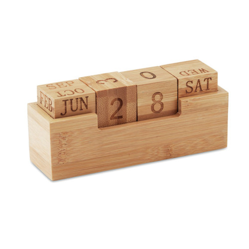 KARENDA Calendario de bambú