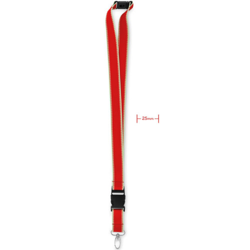 GLOW LANY Lanyard fluorescente de 25mm