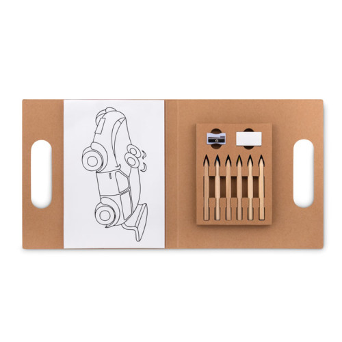 FOLDER2 GO Set de 6 lápices para colorear