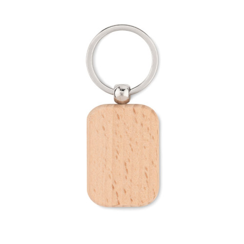 POTY WOOD Llavero rectangular