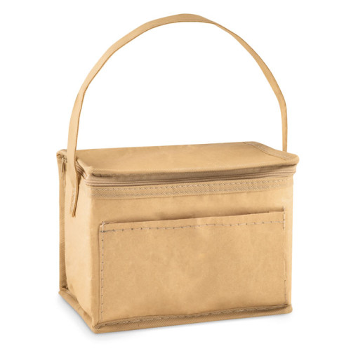PAPERCOOL Bolsa nevera kraft 6 latas