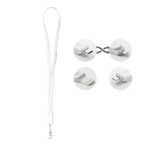CABLEYARD Cable lanyard 3  en 1