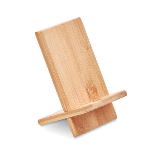 WHIPPY Soporte para telefono de bambú