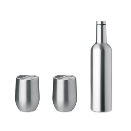 CHIN SET Set botella- tazas doble pared