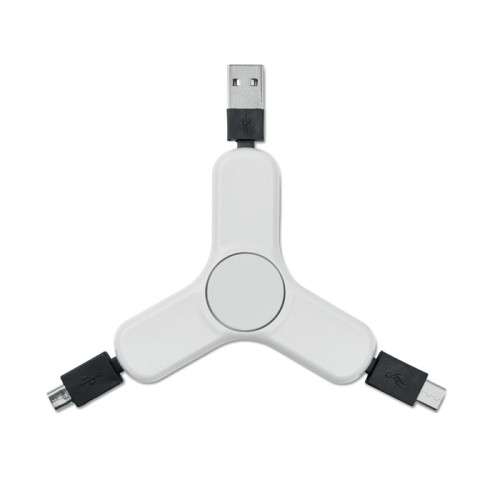 SPINCABLE Spinner adaptador 3 conexiones