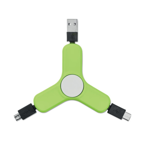 SPINCABLE Spinner adaptador 3 conexiones