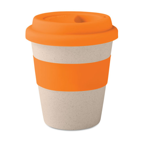 Vaso ecológico de fibra de bambú 350 ml