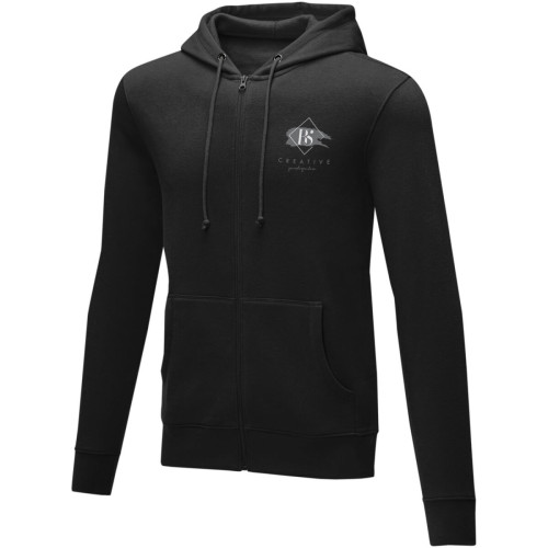 Sudadera con capucha y cremallera completa para hombre "Theron"