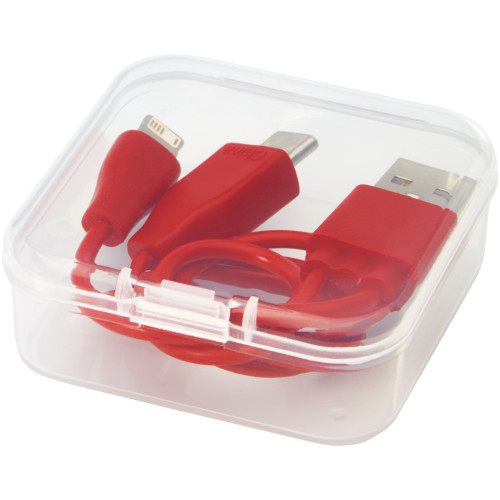 Cable de carga reversible 3 en 1 "Ario"