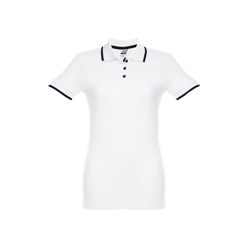 THC ROME WOMEN WH. Polo "slim fit" para mujer