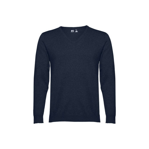 THC MILAN. Jersey con cuello en "V" para hombre