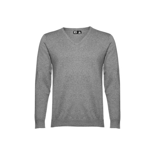 THC MILAN. Jersey con cuello en "V" para hombre