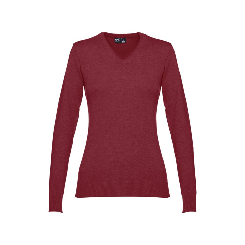 THC MILAN WOMEN. Jersey con cuello en "V" para mujer