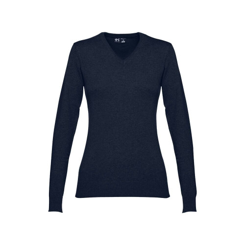 THC MILAN WOMEN. Jersey con cuello en "V" para mujer